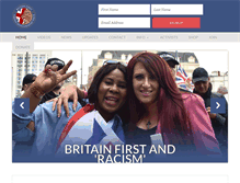 Tablet Screenshot of britainfirst.org